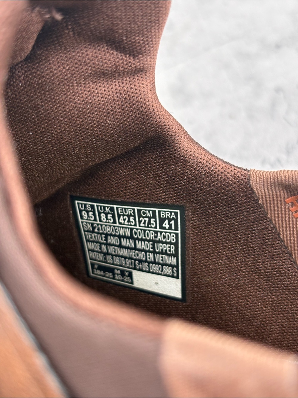 Brown Textile & Faux Leather SKECHERS GoGa Mat Garner Newick Slip In Hands Free - Picture 6 of 8
